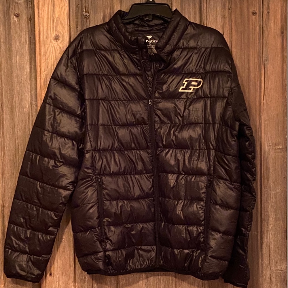 XL Purdue University puffer coat